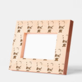 サンタクロースクリスマスフェスティバルクリスマス レーザー彫刻フレーム (左)