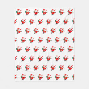 サンタクロースクリスマスフリースブランケット フリースブランケット