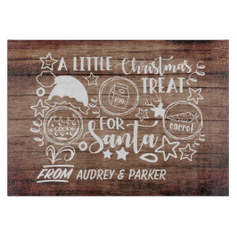 サンタクロースクリスマスホリデイトレイ カッティングボード