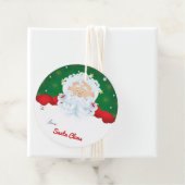 サンタクロースクリスマスホリデーギフト フェイバータグ (インサイチュ)