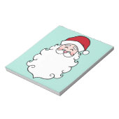サンタクロースクリスマスホリデーメモ帳ギフト ノートパッド (回転)