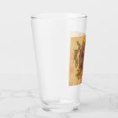 サンタクロースクリスマスヴィンテージポートレート タンブラーグラス (右)