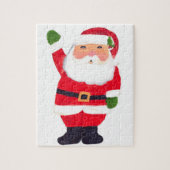 サンタクロースクリスマス冬フェスティバルキッズ ジグソーパズル (縦)