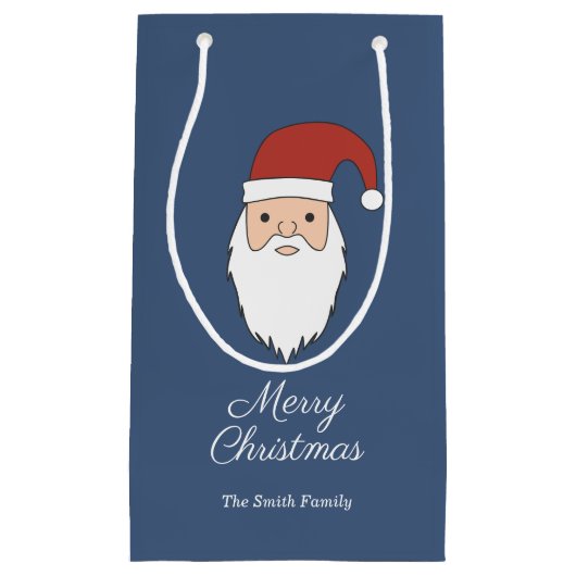 サンタクロースクリスマス抱き枕 スモールペーパーバッグ (正面)