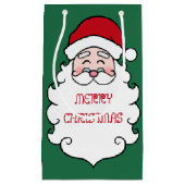 サンタクロースクリスマス抱き枕 スモールペーパーバッグ (正面)