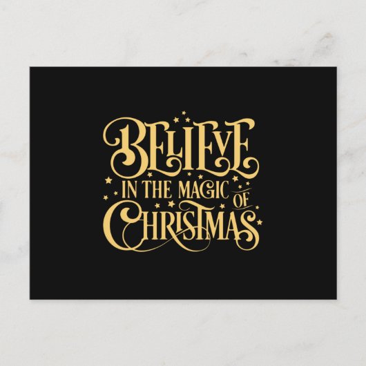 サンタクロースクールおもしろいギークギフトアイディア ポストカード (正面)