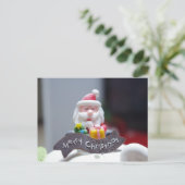 サンタクロースケーキクリスマスパーティー シーズンポストカード (スタンド正面)