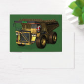 サンタクロースジャイアントダンプトラック運転手 (デスク)