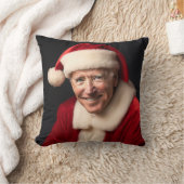 サンタクロースジョーバイデン氏 クッション (ブランケット)