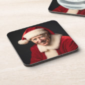 サンタクロースジョーバイデン氏 コースター (左側)