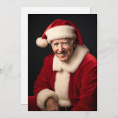 サンタクロースジョーバイデン氏 シーズンカード (正面/裏面)
