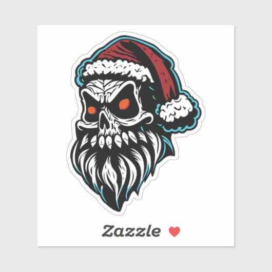 サンタクローススカル シール (シート)