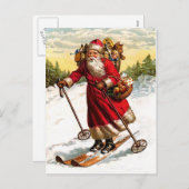 サンタクローススキー シーズンポストカード (正面/裏面)