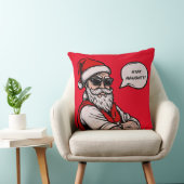 サンタクロースステイいけなスおもしろいクリスマス クッション (椅子)