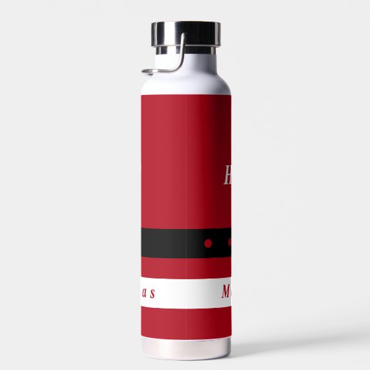 サンタクロースステンレススチールウォーターボトル ウォーターボトル (右面)