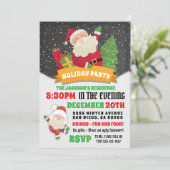 サンタクローススノーウィークリスマスパーティー 招待状 (スタンド正面)