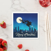 サンタクローススレイクリスマス スタンダードカクテルナプキン (インサイチュ)