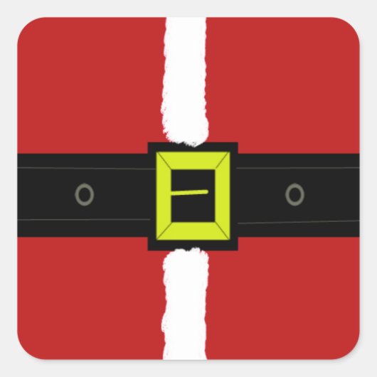 サンタクローススーツ スクエアシール (正面)