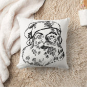 サンタクロースセントニコラスクリスマスホリデー クッション (ブランケット)