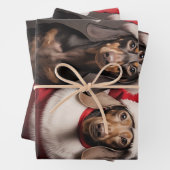 サンタクロースダックスンツイン ラッピングペーパーシート (インサイチュ)