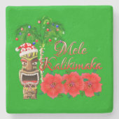 サンタクローステイキメレカリキマカ ストーンコースター (正面)