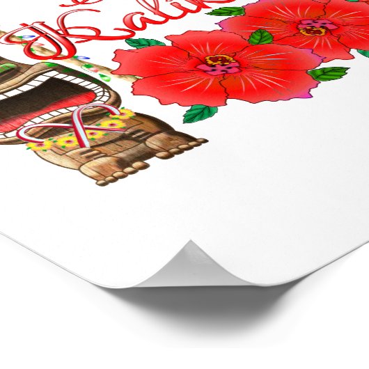 サンタクローステイキメレカリキマカ ポスター (角)