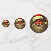 サンタクローステーブルデコレーション紙吹雪 コンフェッティ (裏面)