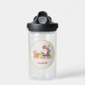 サンタクローストナディースレーグネームカスタム ウォーターボトル (正面)