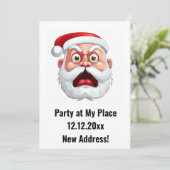 サンタクロースニューアドレスクリスマスパーティー 招待状 (スタンド正面)