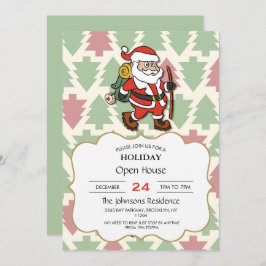 サンタクロースハイカー 招待状