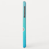 サンタクロースハットのかわいいペンギン Case-Mate iPhoneケース (裏面/左)