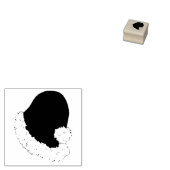 サンタクロースハットホリデーメリークリスマススタンプ ラバースタンプ (押印)