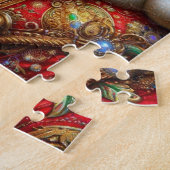 サンタクロースパズル ジグソーパズル (側面)