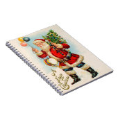 サンタクロースビクトリアンバルーン ノートブック (右側)