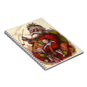 サンタクロースビクトリアンパイプ玩具 ノートブック (右側)