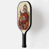 サンタクロースビクトリアンパイプ玩具 ピックルボールラケット (左)