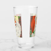 サンタクロースビクトリアンレトロクリスマス タンブラーグラス (右)