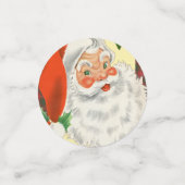 サンタクロースビクトリアンヴィンテージクリスマス コンフェッティ (スモール正面)