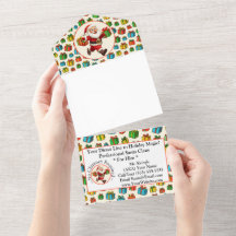 サンタクロースビジネスカードホリデイ魔法