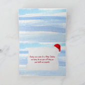 サンタクロースビーチ砂 シーズンカード (内部)