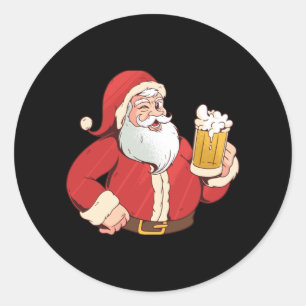 サンタクロースビール ラウンドシール