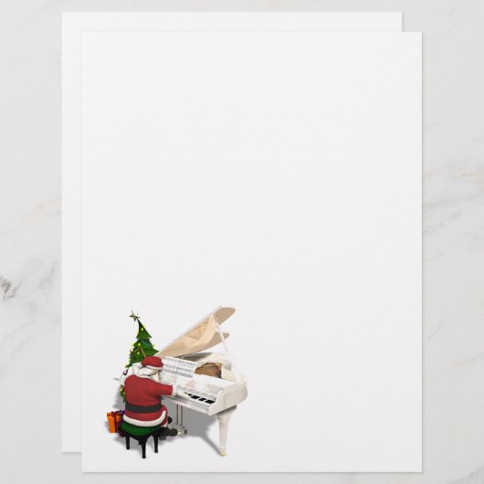 サンタクロースピアニスト (正面/裏面)