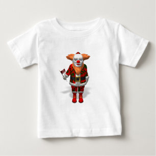サンタクロースピエロ ベビーTシャツ