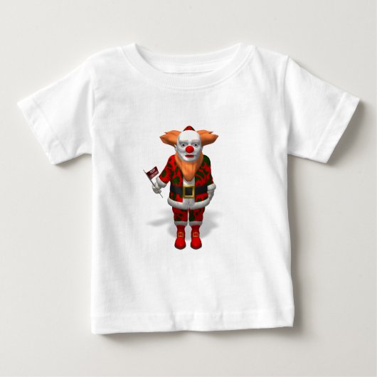 サンタクロースピエロ ベビーTシャツ (正面)