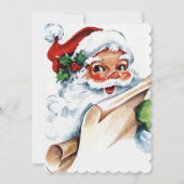 サンタクロースファッションドオールド シーズンカード (正面)