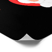 サンタクロースフーホクリスマスニューイヤー男性女性キッド ポスター (角)