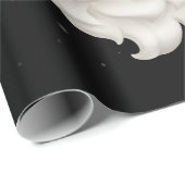 サンタクロースブラッククリスマスサンタアフロアフリカ系アメリカ人 ラッピングペーパー (ロールコーナー)