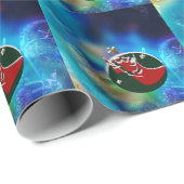 サンタクロースブーツ ラッピングペーパー (ロールコーナー)