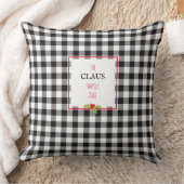 サンタクロースプレイドホリークリスマスファミリーフェスティバル クッション (ブランケット)
