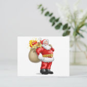 サンタクロースプレゼント シーズンポストカード (スタンド正面)